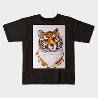 Pretty Tiger Kids T-Shirt